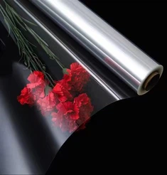 Gegnsætt blómarúllufilma